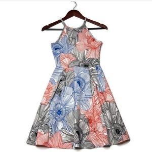 Soprano A-Line Fit and Flare Summer Cocktail Dress